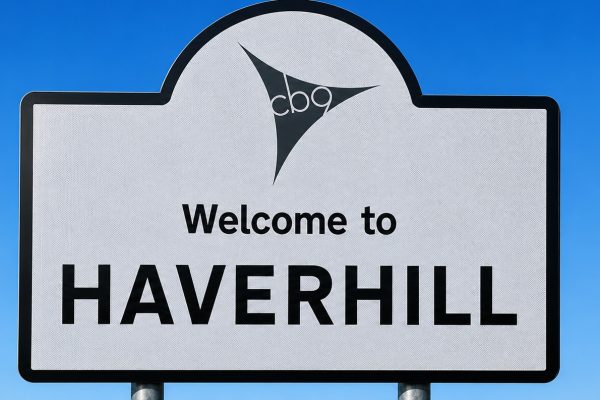 Haverhill Suffolk Sign
